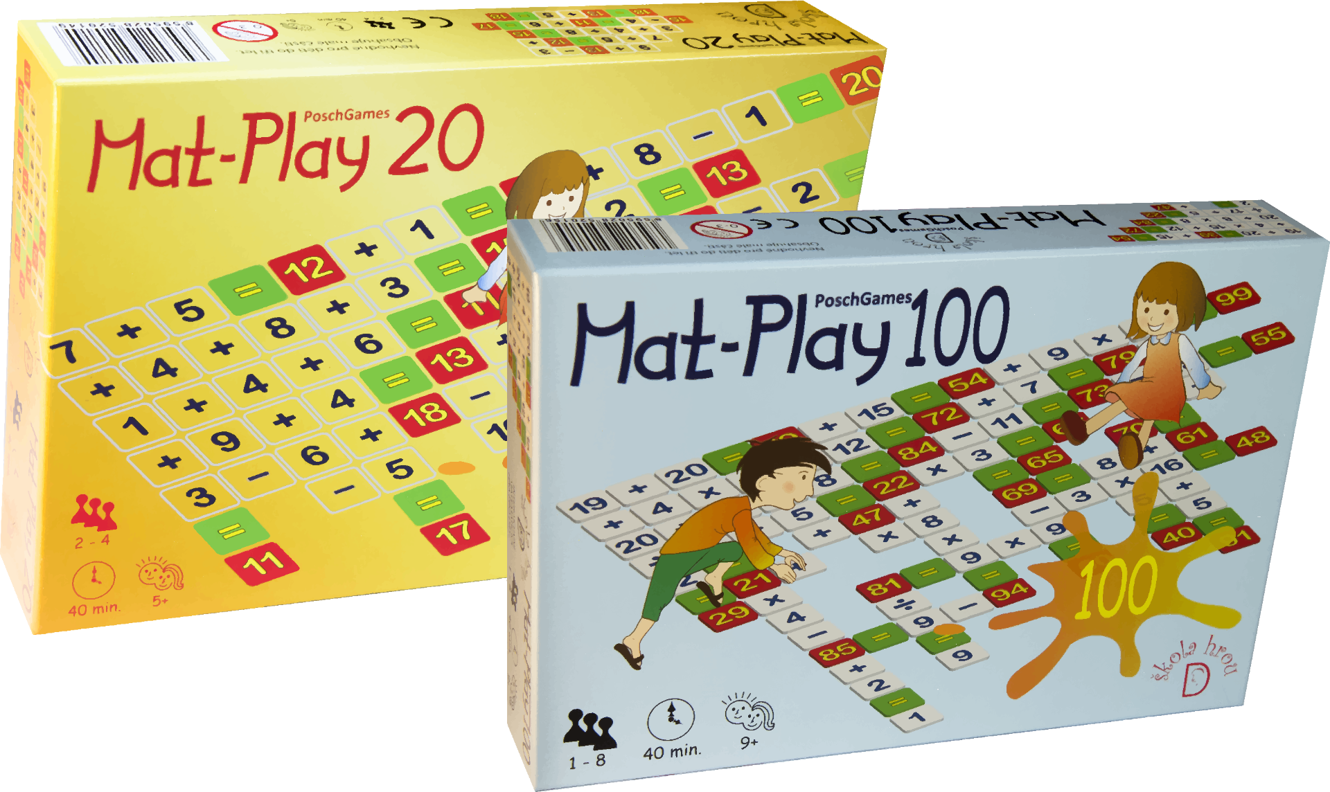 Set her MatPlay 20 a MatPlay 100 PoschGames